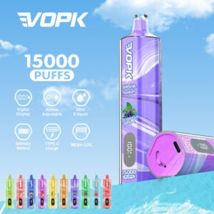 VOPK shisha hookah 15000 PUFFS 0% 2% 3% 5% Nicotine Disposable Vape Wholesale