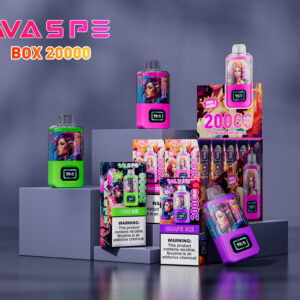 WASPE 20000 PUFFS Dual Mesh Box  0% 2% 3% 5% Nicotine Disposable Vape Wholesale
