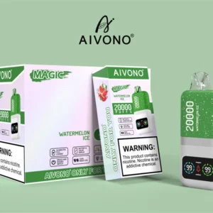 AIVONO 20000 Puffs Dual Mesh 0% 2% 3% 5% Low Nicotine Rechargeable Disposable Vapes Pen Bulk Buy Wholesale