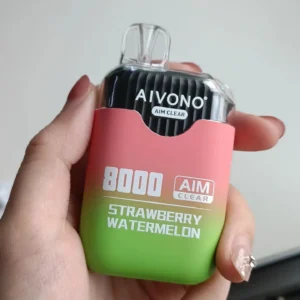 AIVONO AIM CLEAR 8000 Puffs 0% 2% 5% Low Nicotine Rechargeable Disposable Vapes Pen Bulk Buy Wholesale