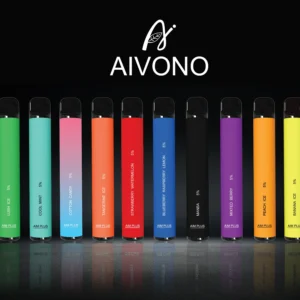 AIVONO AIM PLUS 800 Puffs 0% 2% 5% Low Nicotine Rechargeable Disposable Vapes Pen Bulk Buy Wholesale