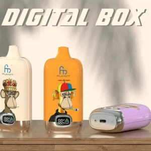 Randm Digital Box 12000 Puffs 0% 2% 3% 5% Low Nicotine LED Display Rechargeable Bulk Buy Disposable Vape Wholesale