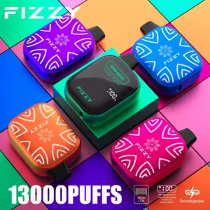 Fizzy Boom 13000 Puffs 2% 5%  Low Nicotine Rechargeable Disposable Vapes Pen Bulk Buy Wholesale