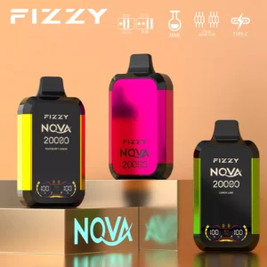 Fizzy Nova 20000 Puffs Dual Mesh 2% 5%  Low Nicotine Rechargeable Disposable Vapes Pen Bulk Buy Wholesale