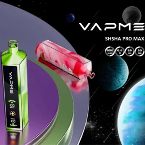 Vapme Shisha Pro Max 20000 Puffs 2% Low Nicotine LED Display Rechargeable Disposable Vapes Pen Bulk Buy Wholesale