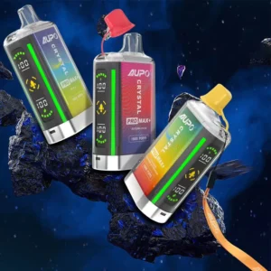 AUPO 15000 Puffs PRO MAX Crystal Dual Mesh 2% Low Nicotine Rechargeable Disposable Vapes Pen Bulk Buy Wholesale
