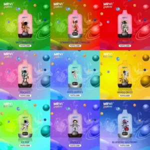 MRVI Explorer 12000 Puffs Digital Screen 2% 3% 5% Low Nicotine Rechargeable Disposable Vapes Pen Bulk Buy Wholesale