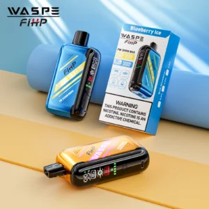 WASPE FIHP 30000 Puffs Dual Mesh 0% 2% 5% LED Display Low Nicotine Rechargeable Disposable Vapes Pen Bulk Buy Wholesale
